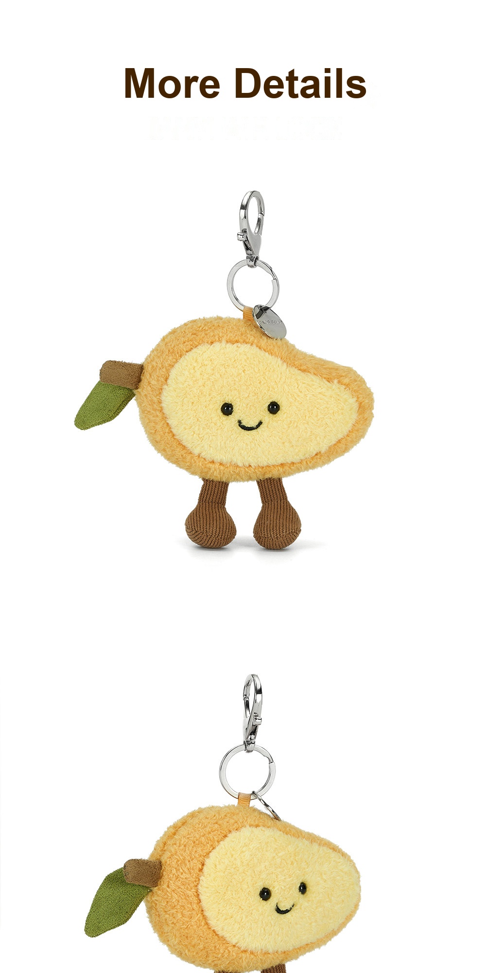 Mango Plush Charm