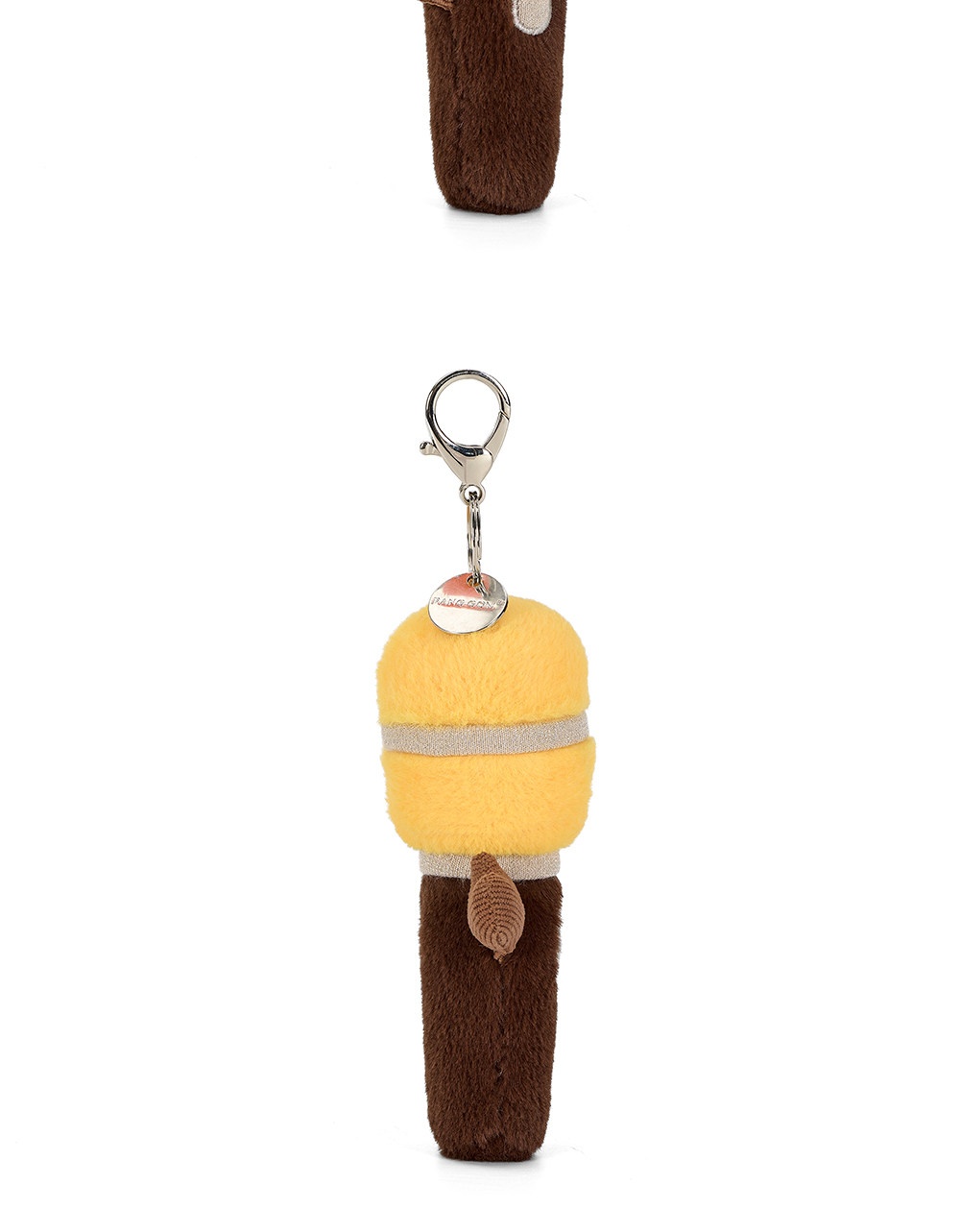 Happy Microphone Plush Charm