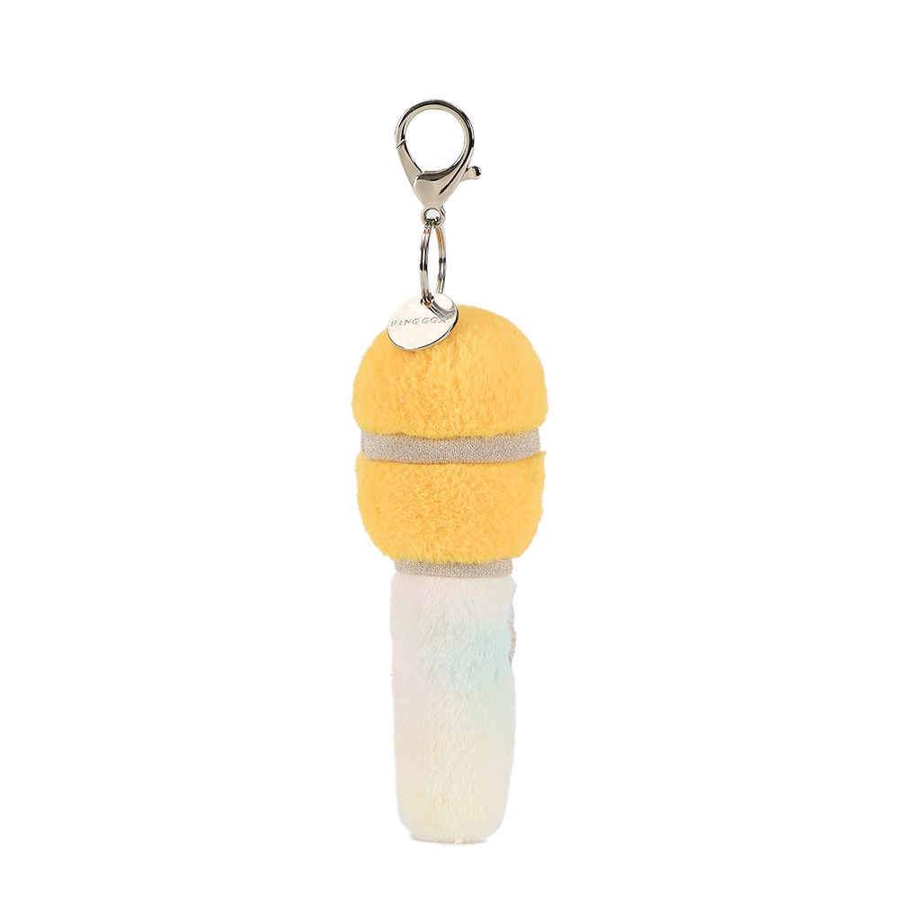 Happy Microphone Plush Charm