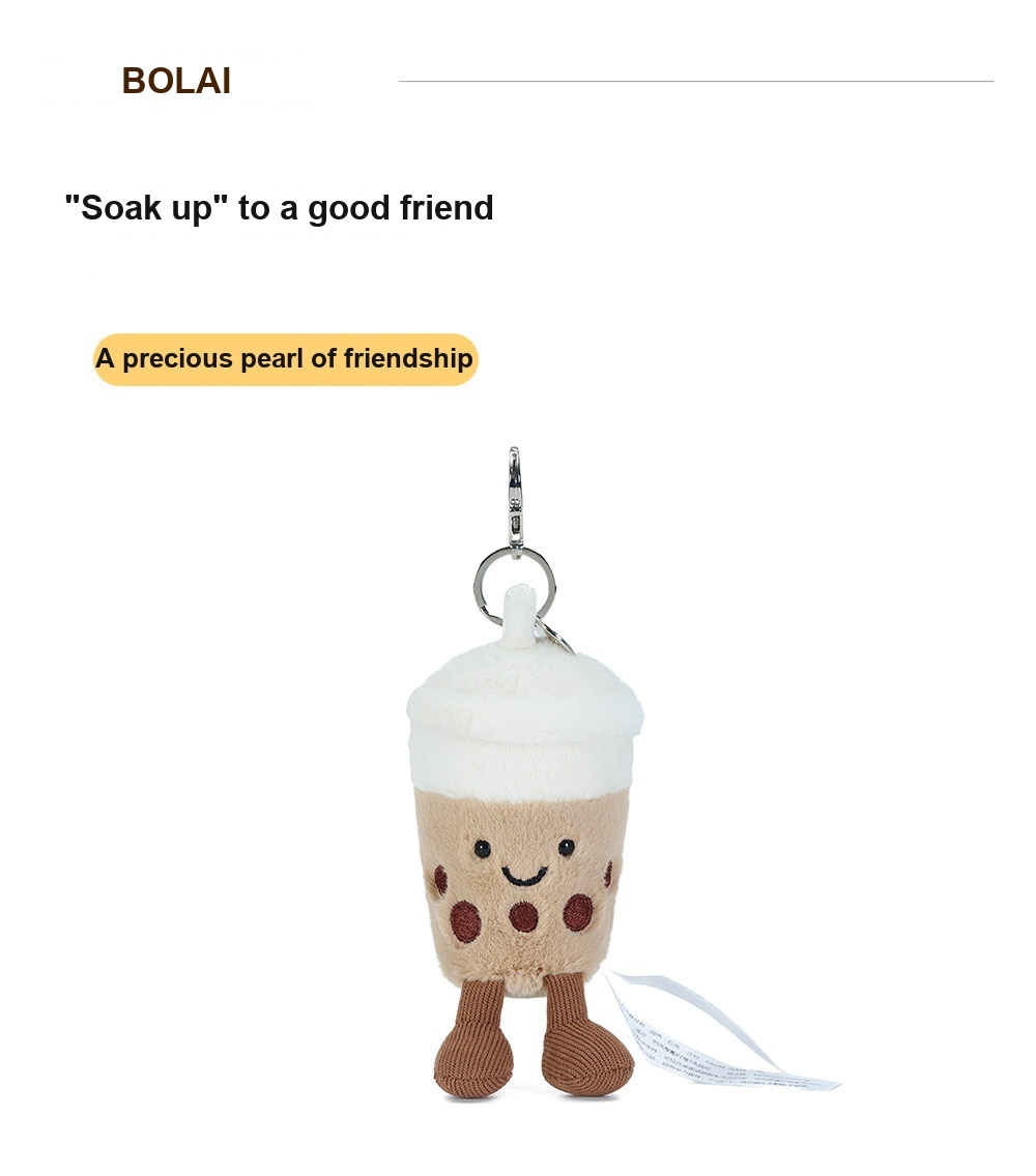 Bubble Tea Plush Charm