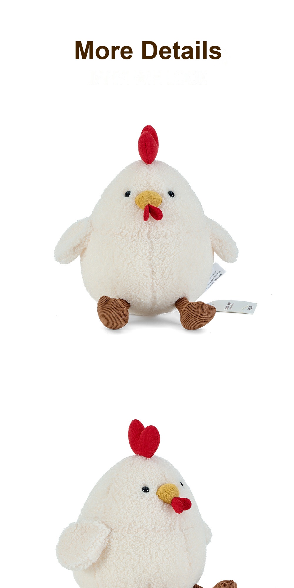 Heart Chick Plush Toy