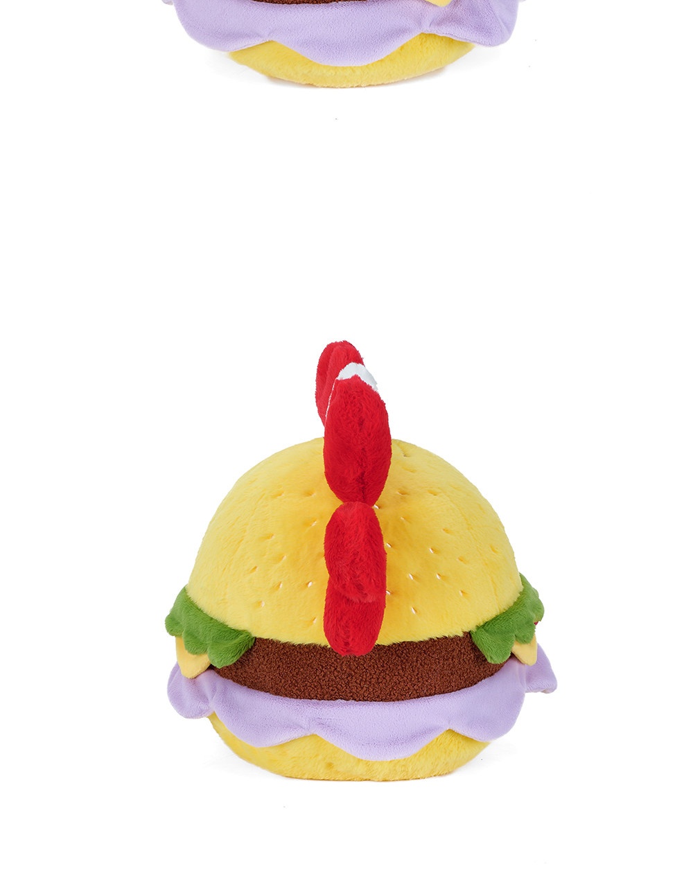 Crab Burger Plush Charm (New)