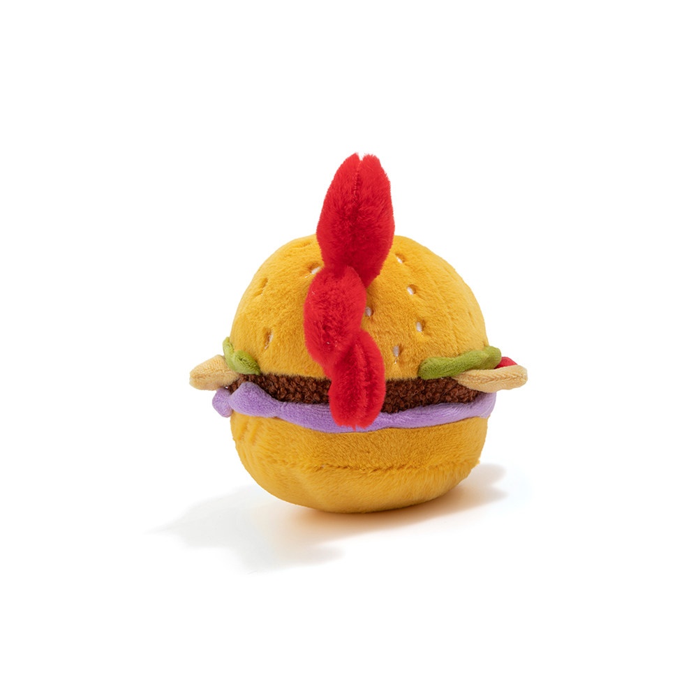 Crab Burger Plush Charm (New)