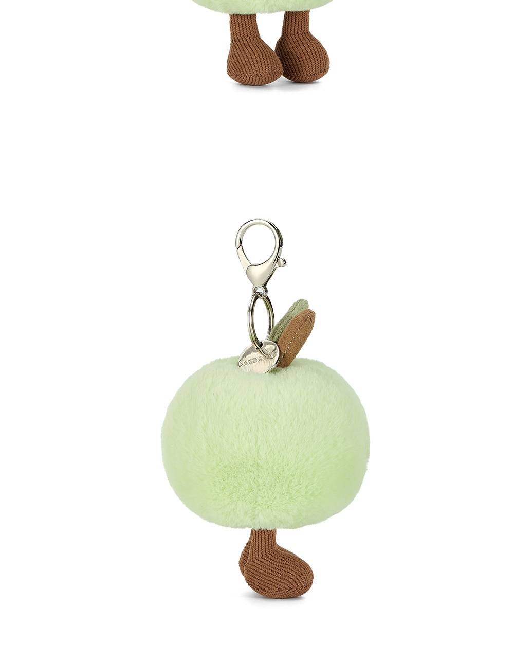 Green Apple Plush Charm