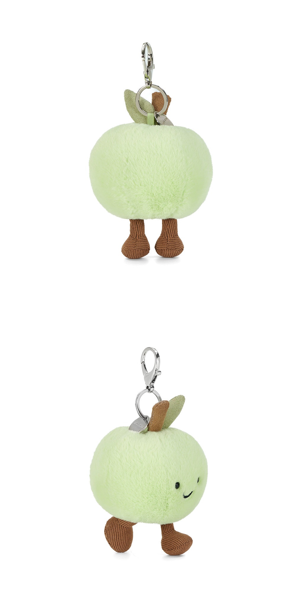 Green Apple Plush Charm