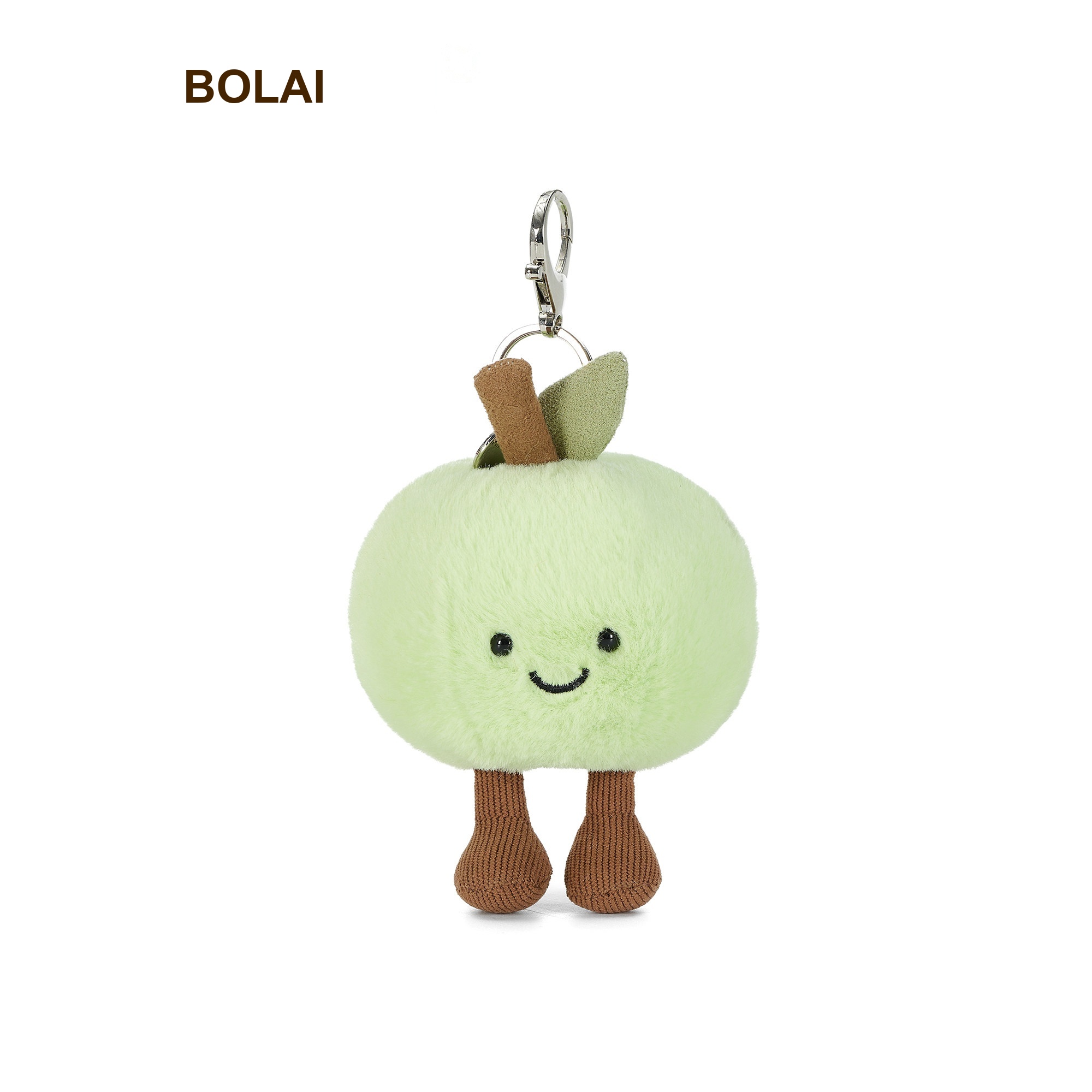 Green Apple Plush Charm