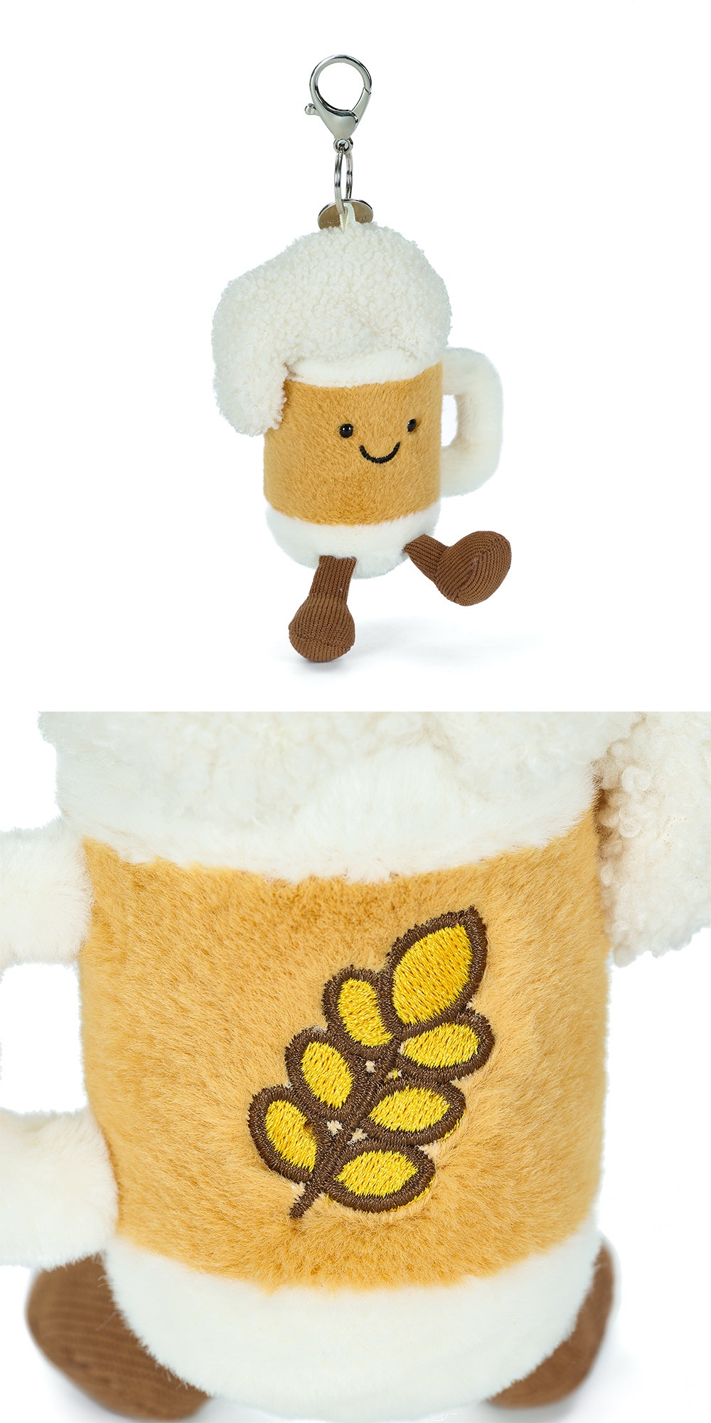 Beer Mug Plush Charm