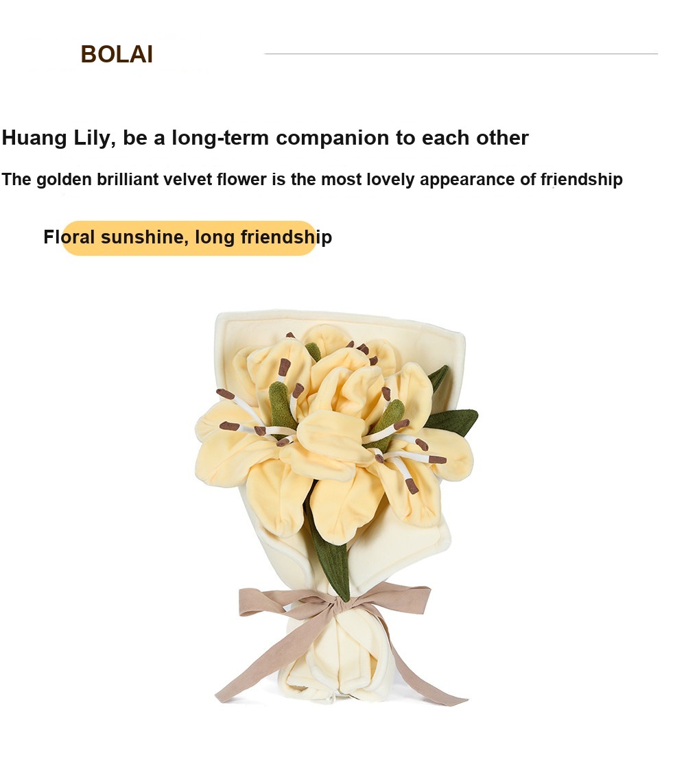 Lily Bouquet Plush