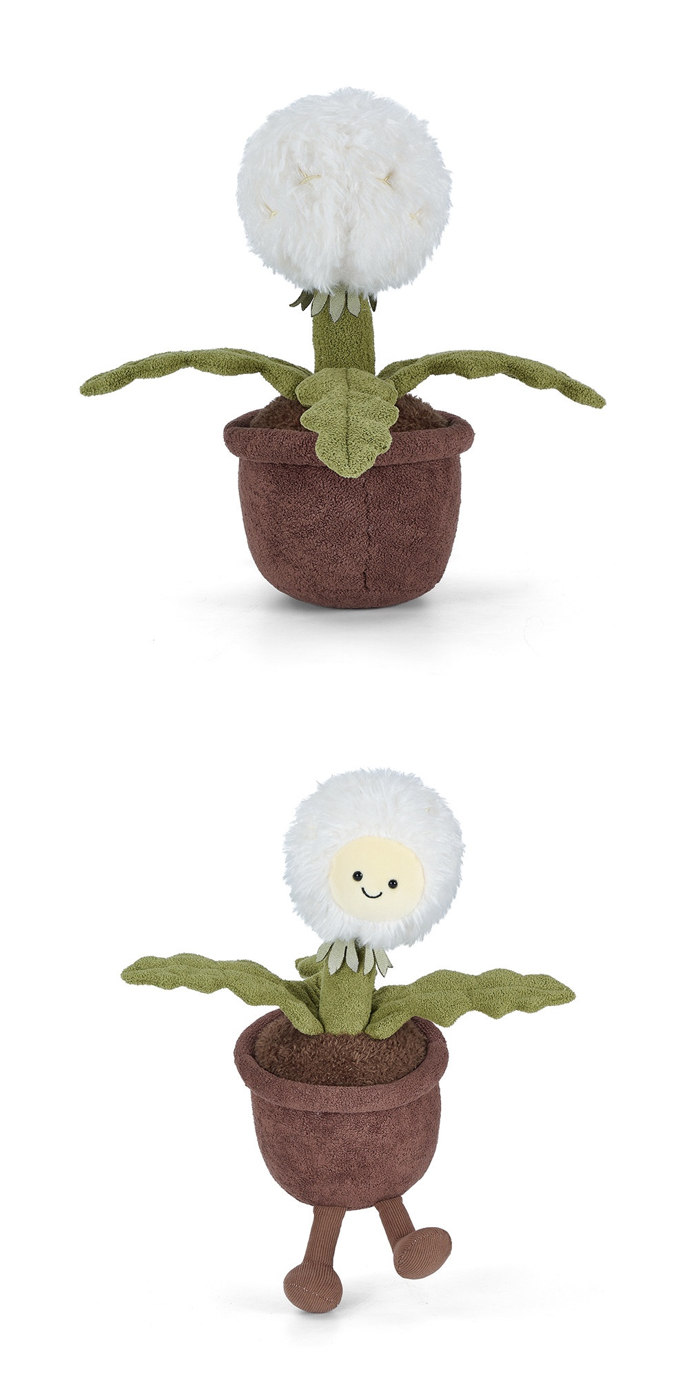 Happy Dandelion Pot Plush