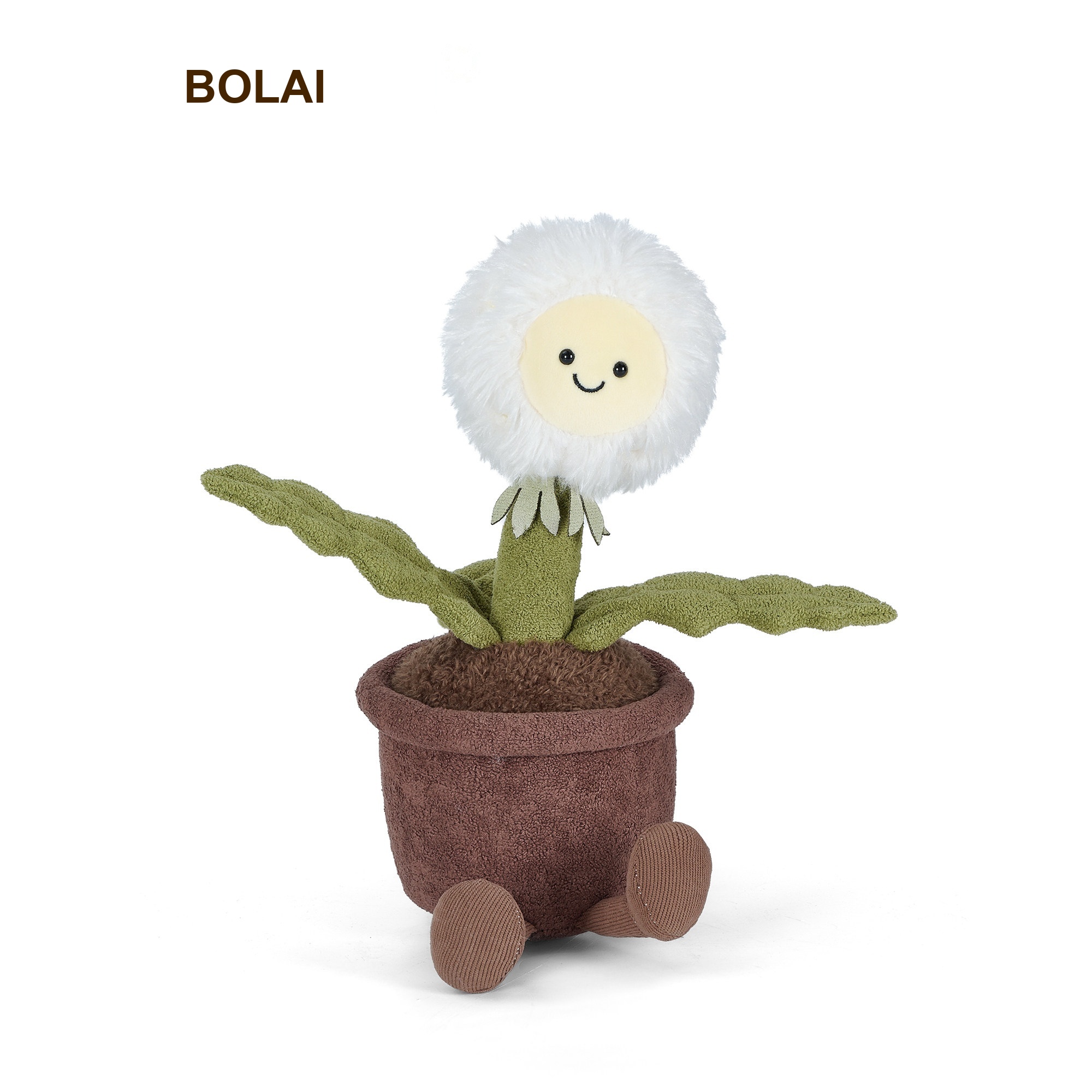 Happy Dandelion Pot Plush