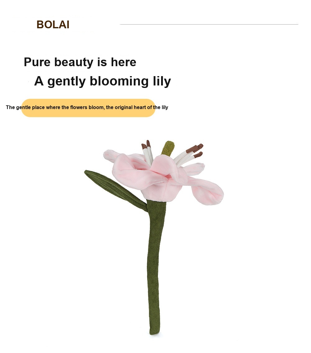 Lily Bouquet Plush Toy