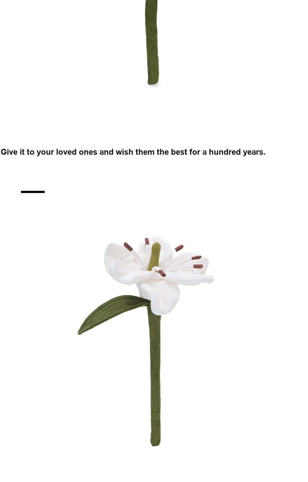 Lily Bouquet Plush Toy