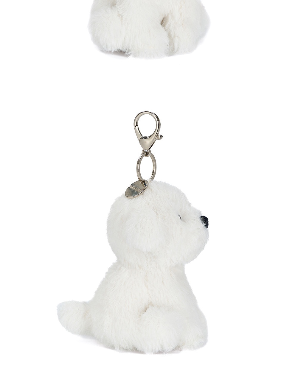 Bichon Frise Puppy Plush Charm