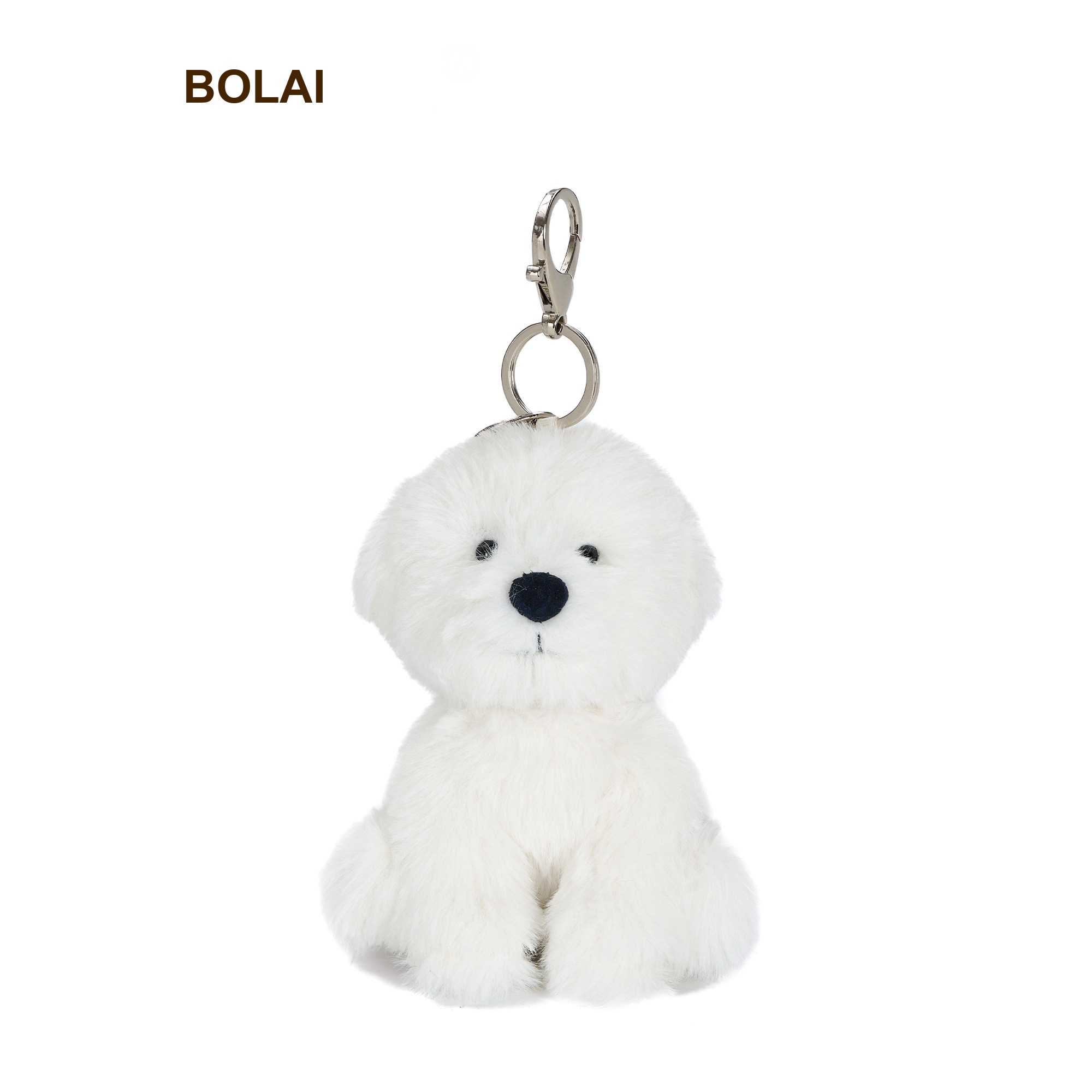 Bichon Frise Puppy Plush Charm