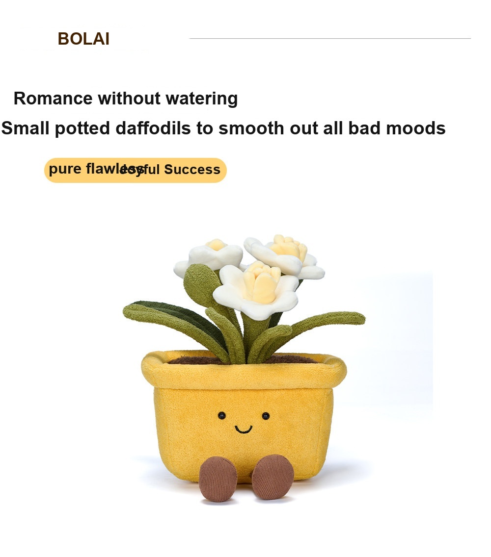 Daffodil Pot Plush