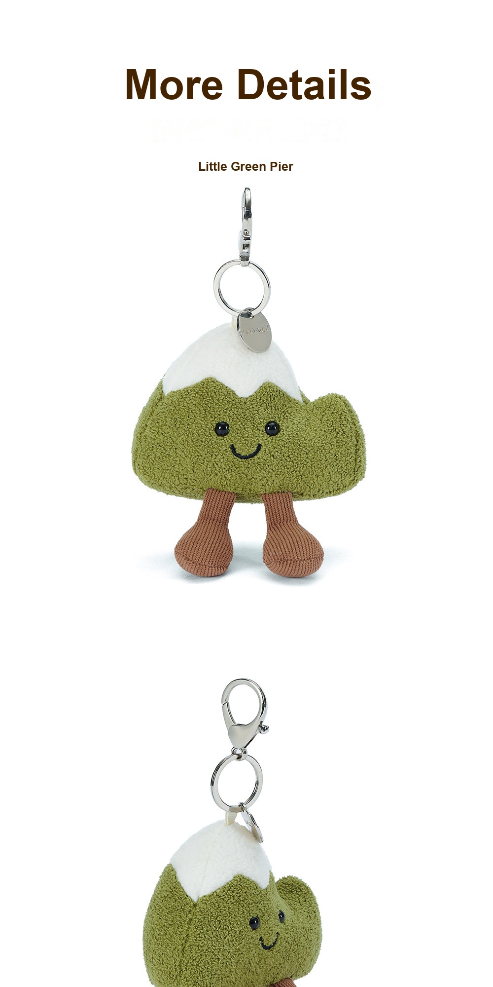 Mountain Plush Charm