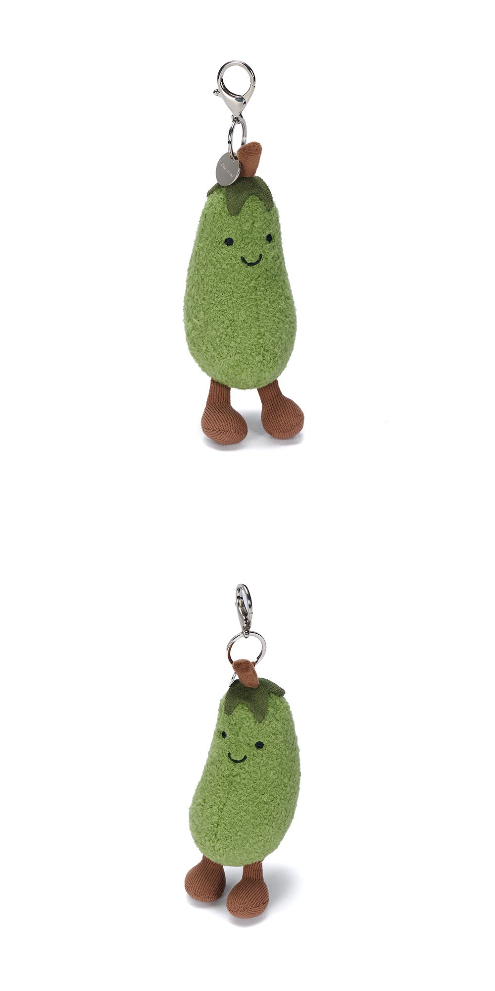 Eggplant with Hat Plush Charm