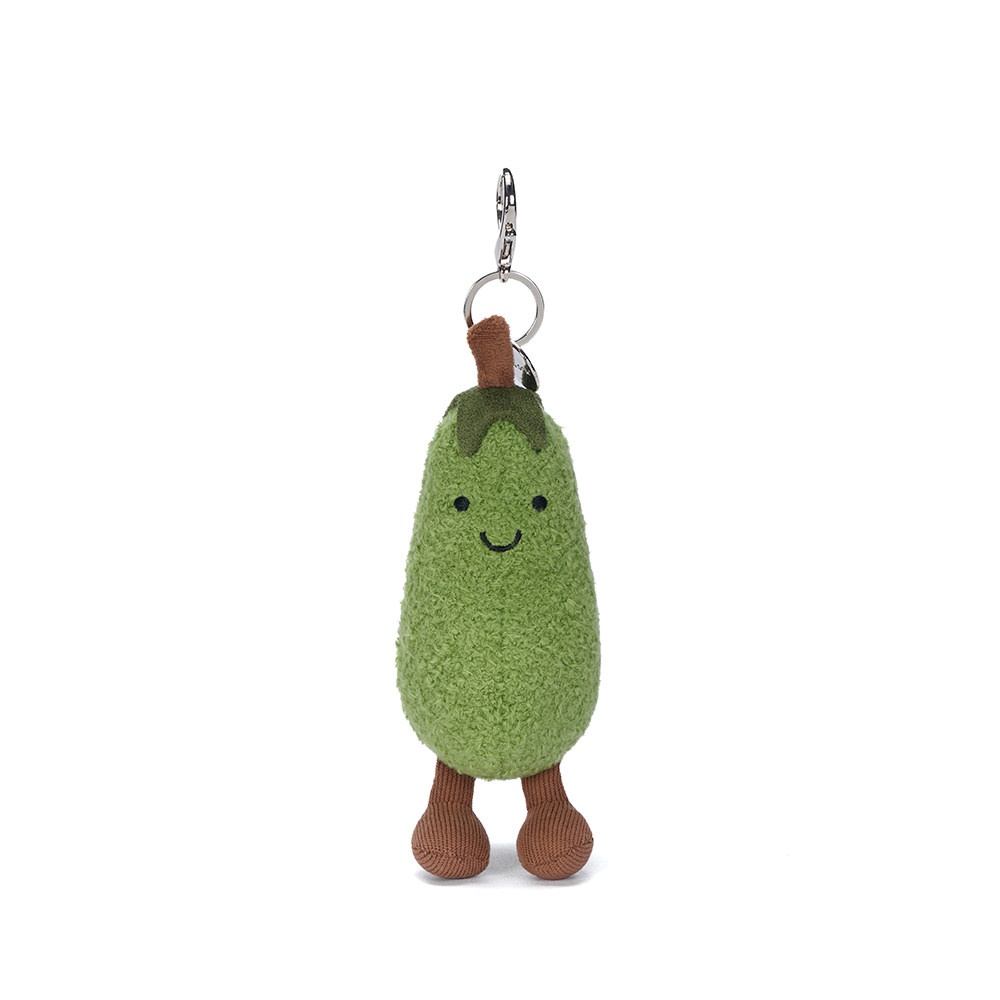 Eggplant with Hat Plush Charm