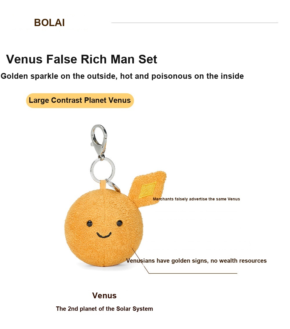 Venus Plush Charm (Planet Series)