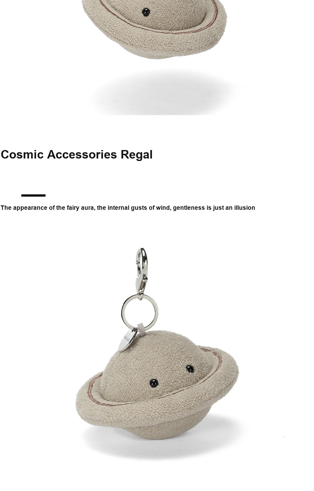Saturn Plush Charm (Planet Series)