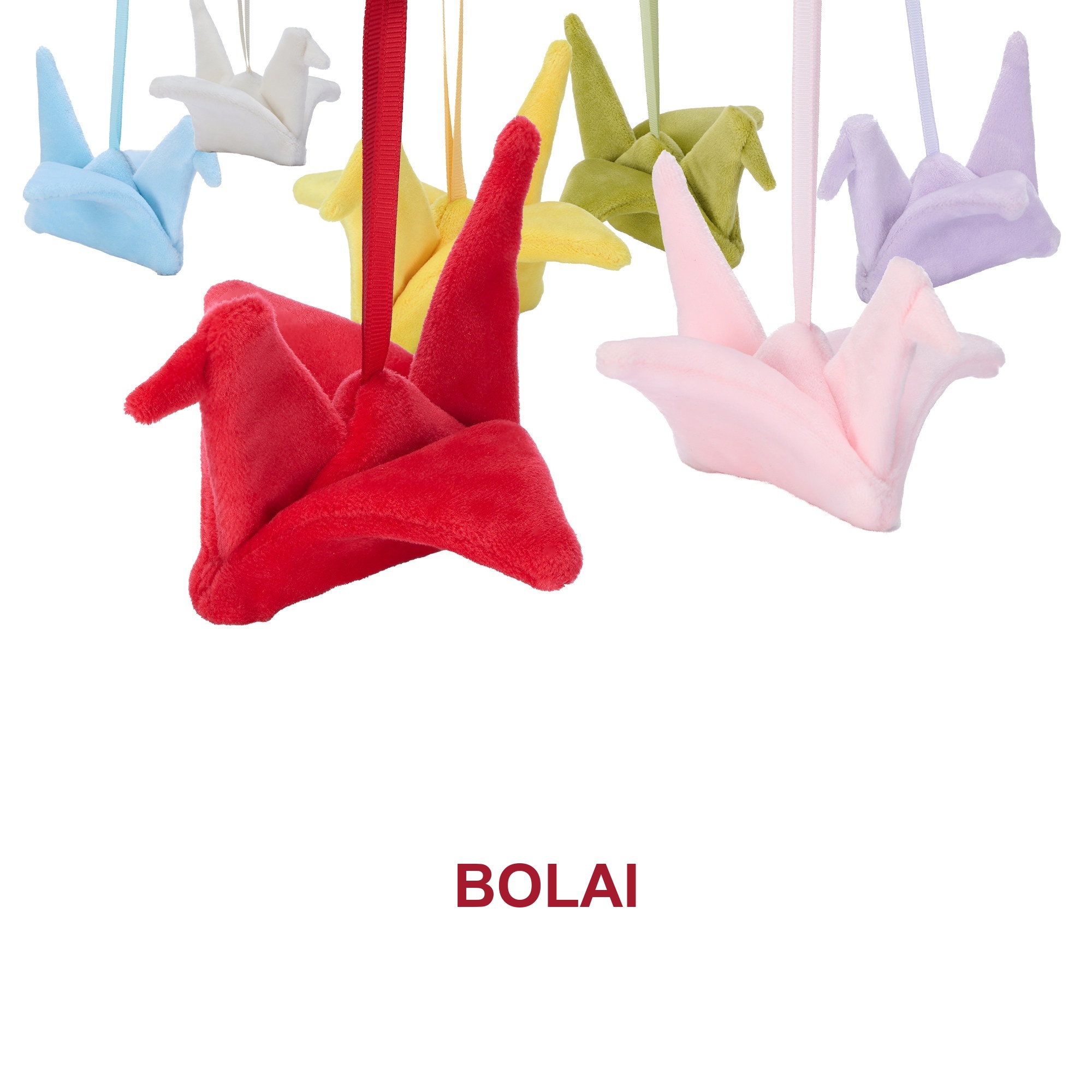 Paper Crane Plush Charm