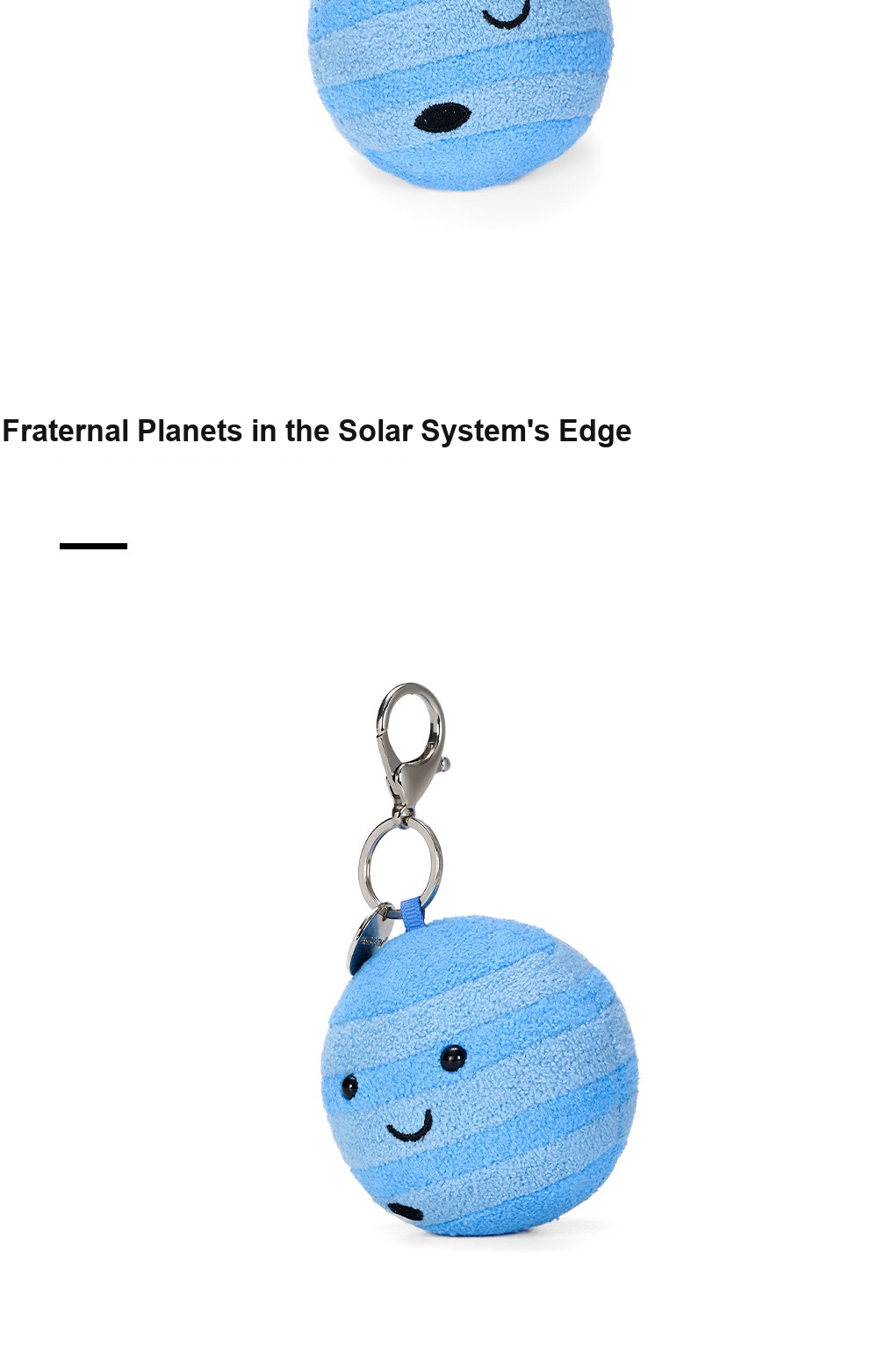 Neptune Plush Charm (Planet Series)