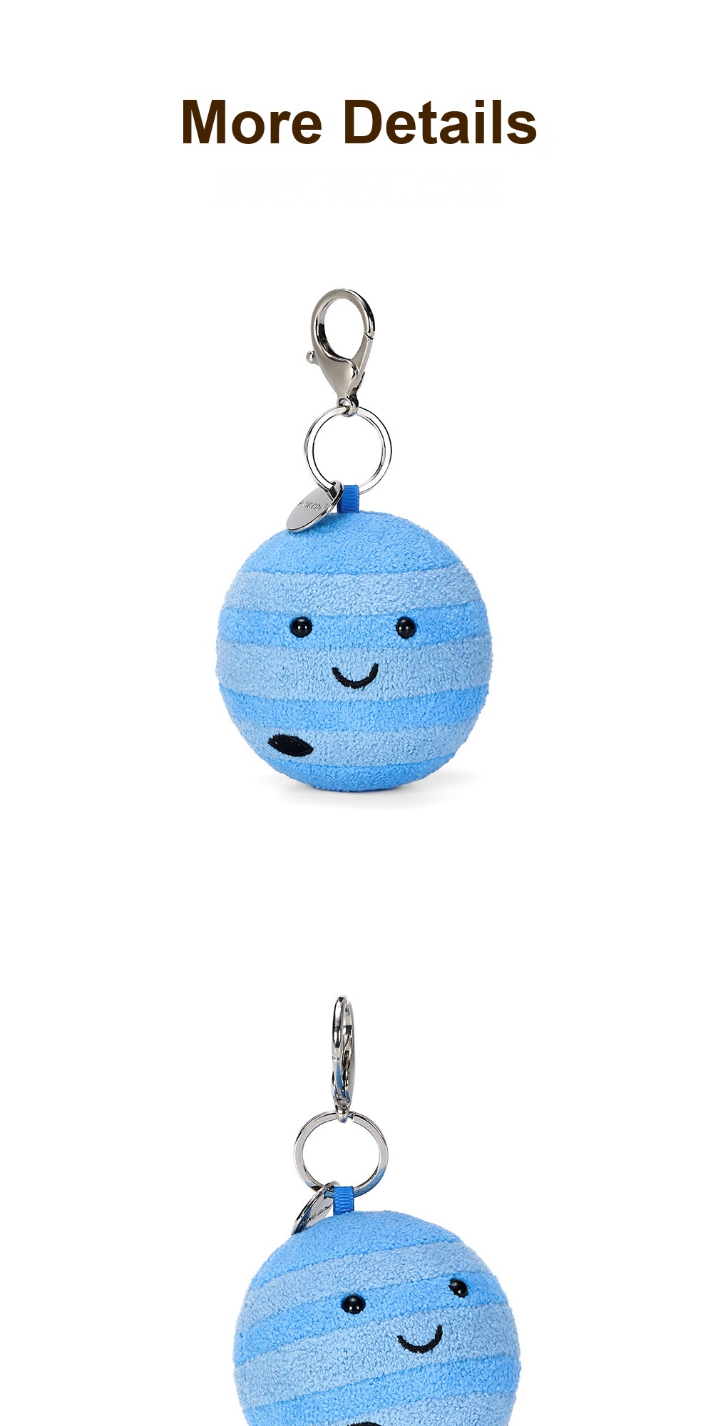 Neptune Plush Charm (Planet Series)