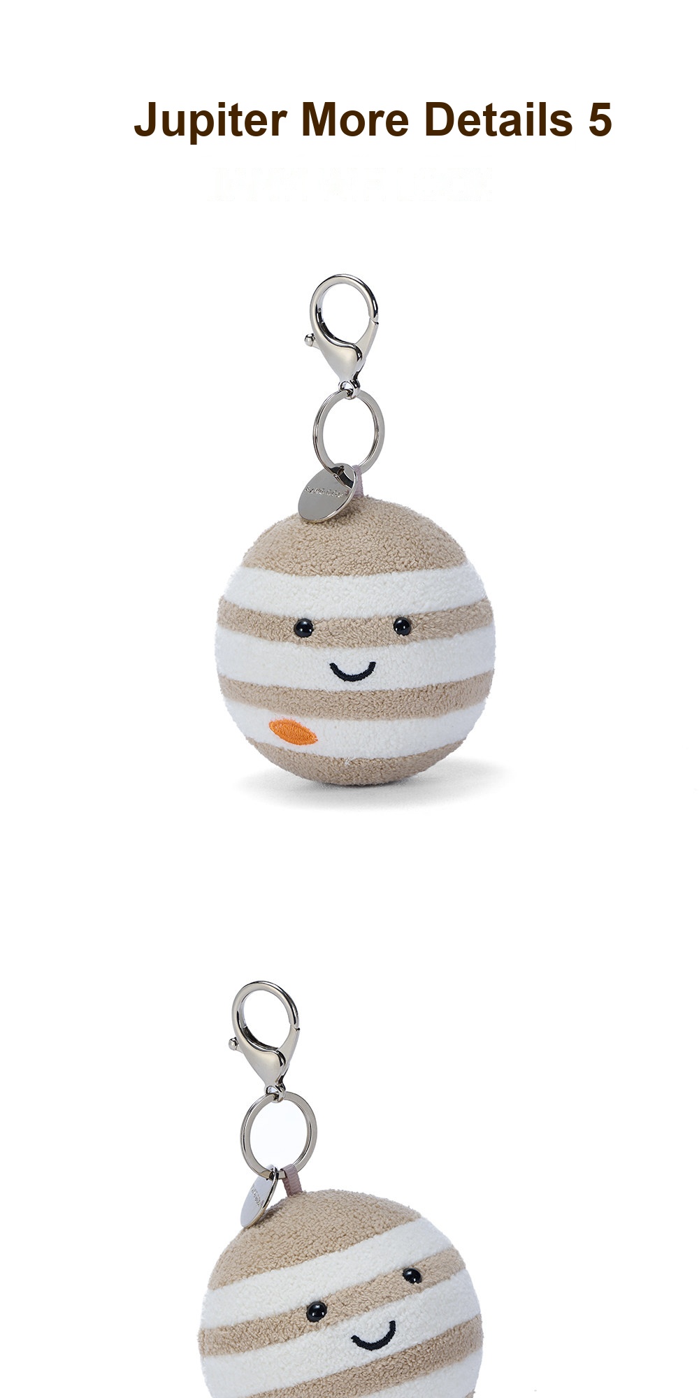 Sun Moon Earth Plush Charms (Planet Series)
