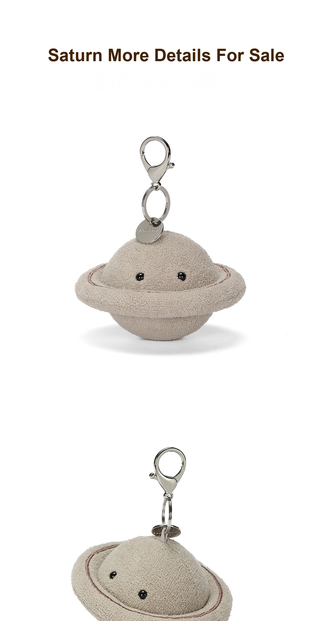 Sun Moon Earth Plush Charms (Planet Series)
