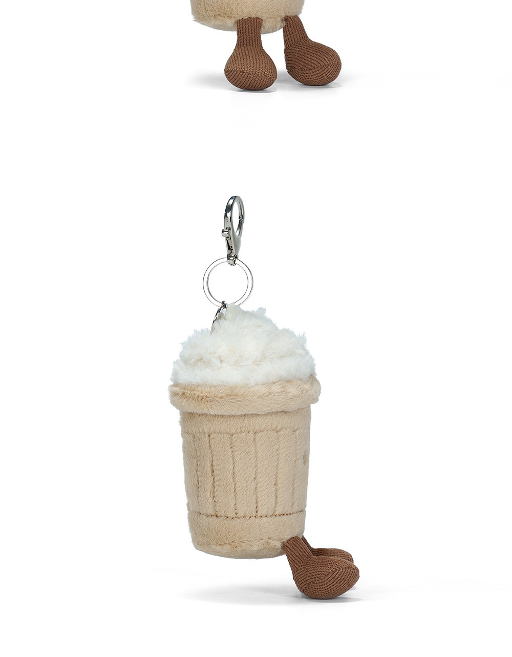 Snow-Top Coffee Plush Charm