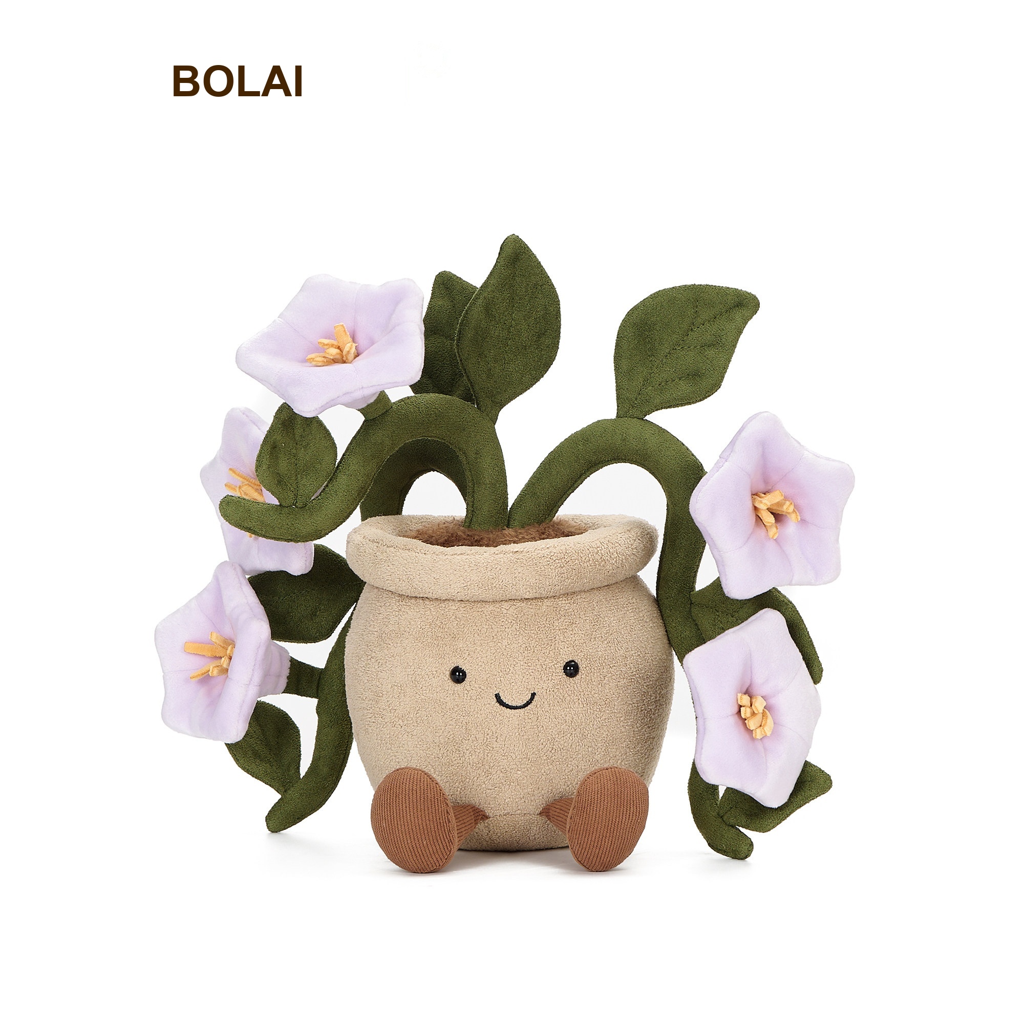 Morning Glory Pot Plush
