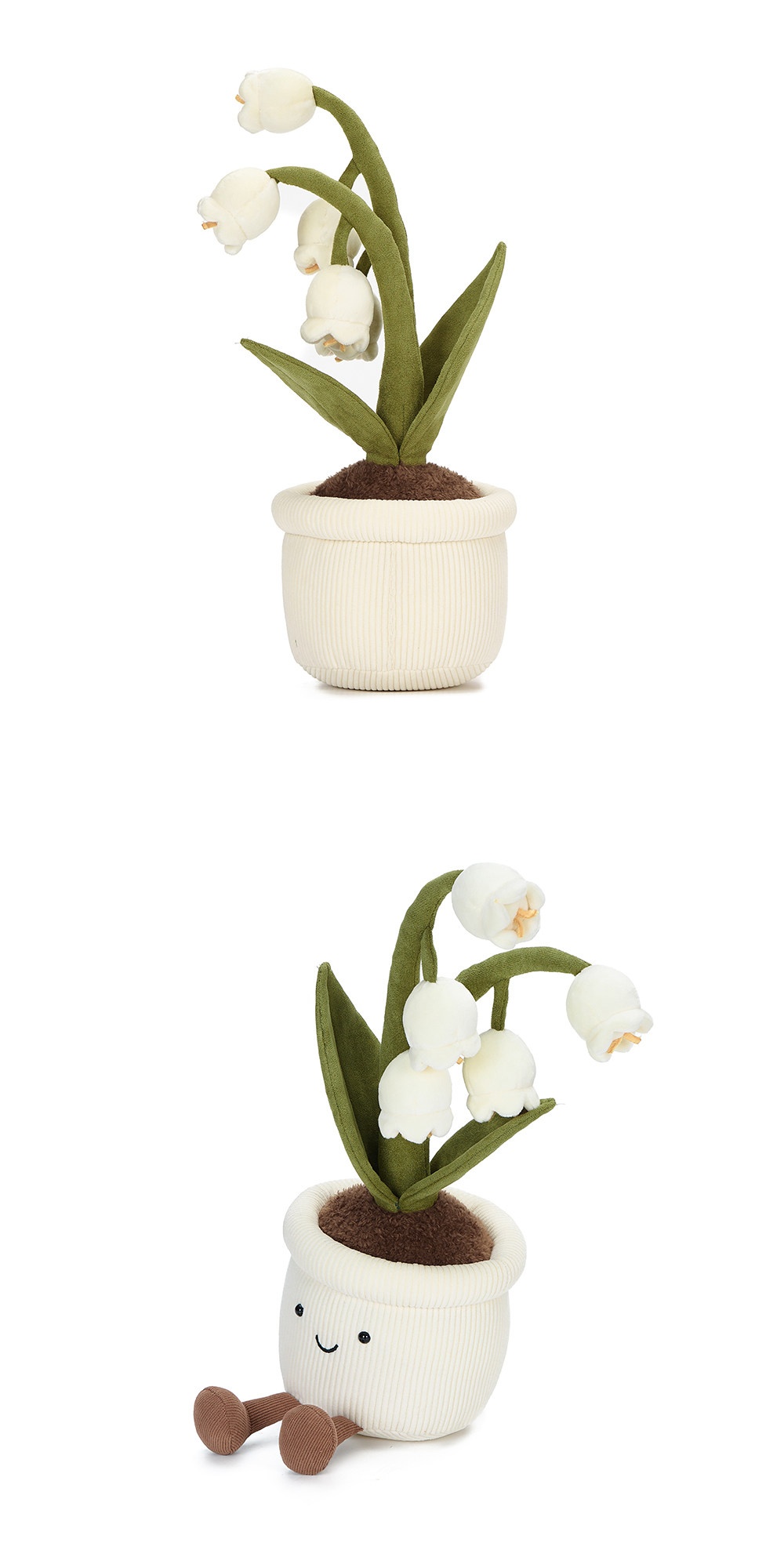 Lily-of-the-Valley Pot Plush