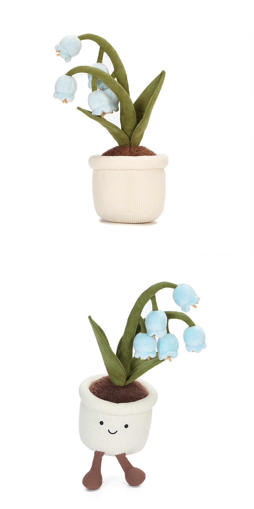 Lily-of-the-Valley Pot Plush