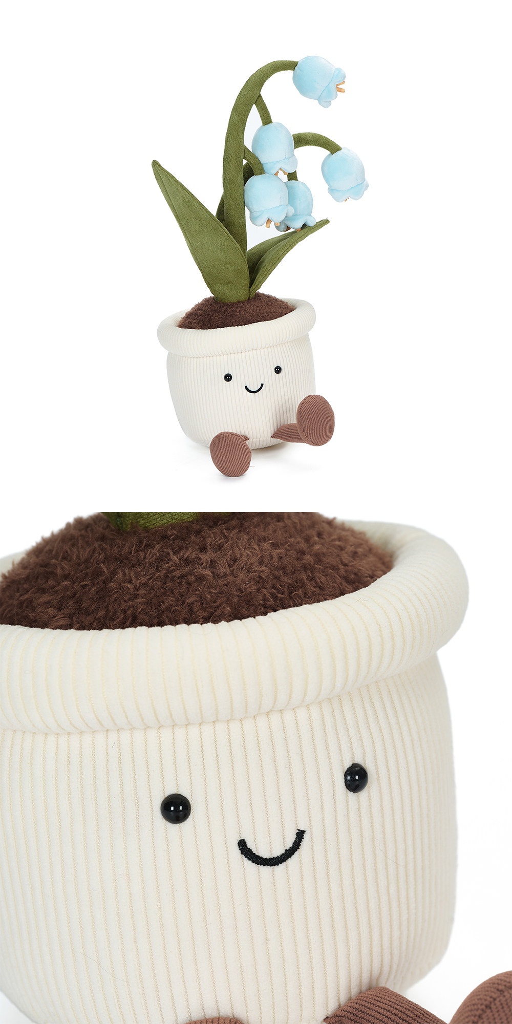 Lily-of-the-Valley Pot Plush