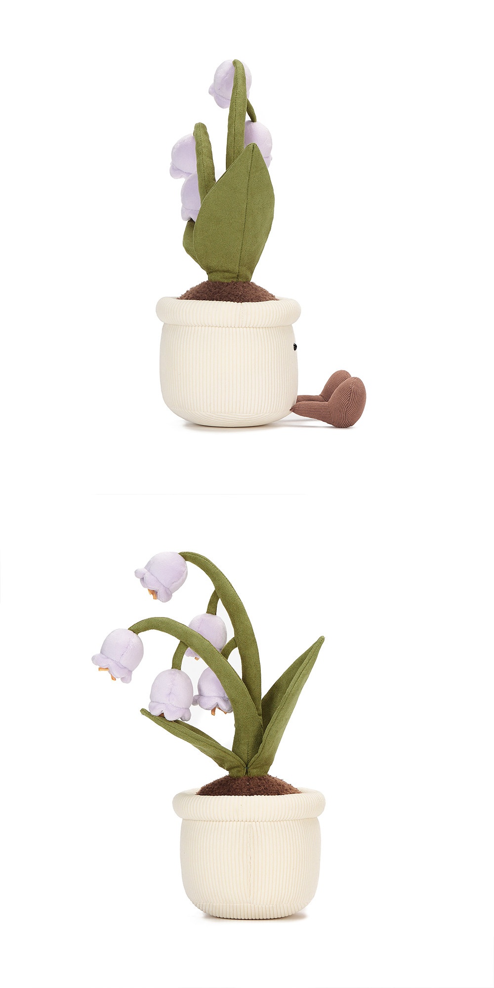 Lily-of-the-Valley Pot Plush
