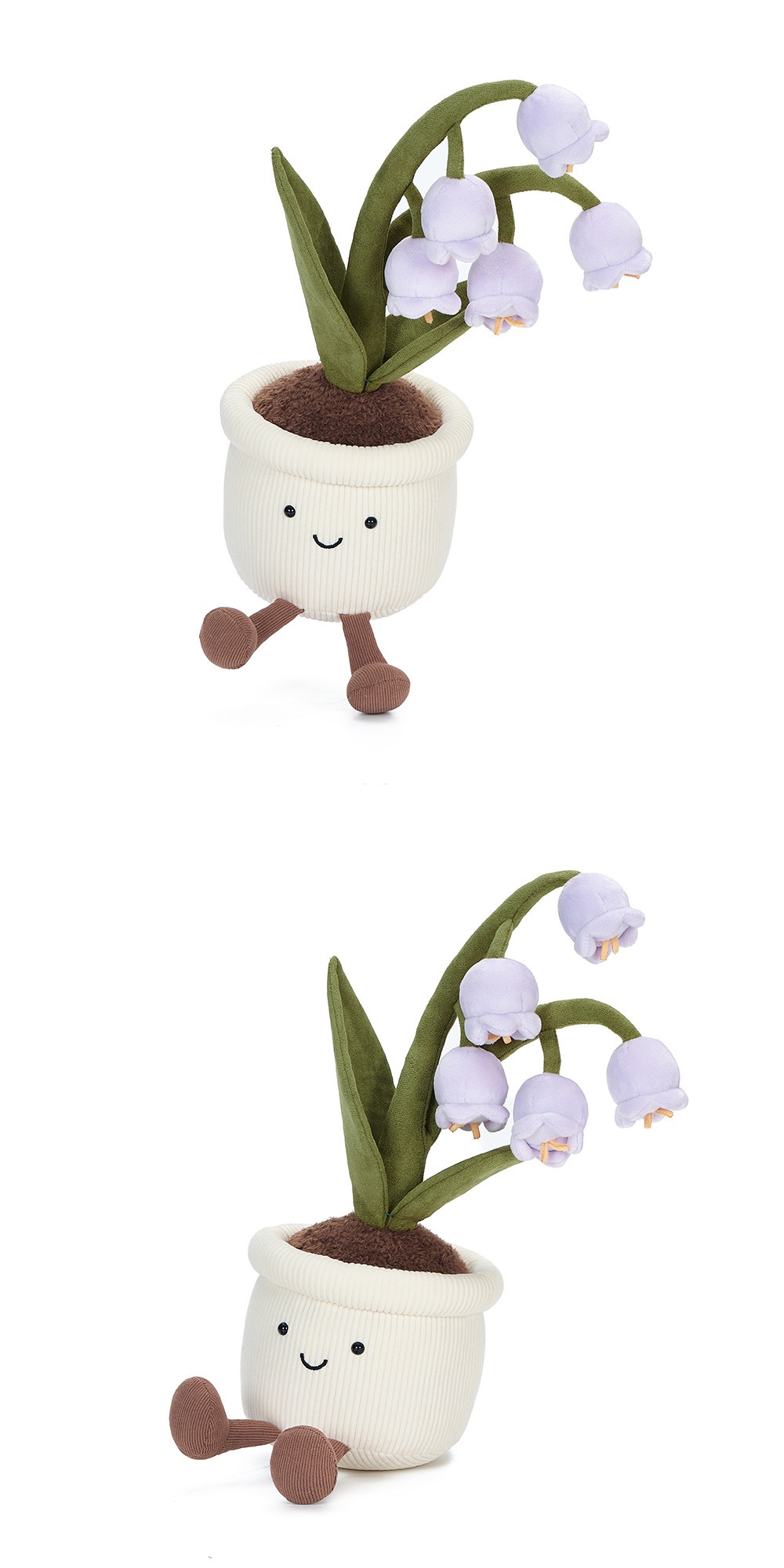 Lily-of-the-Valley Pot Plush