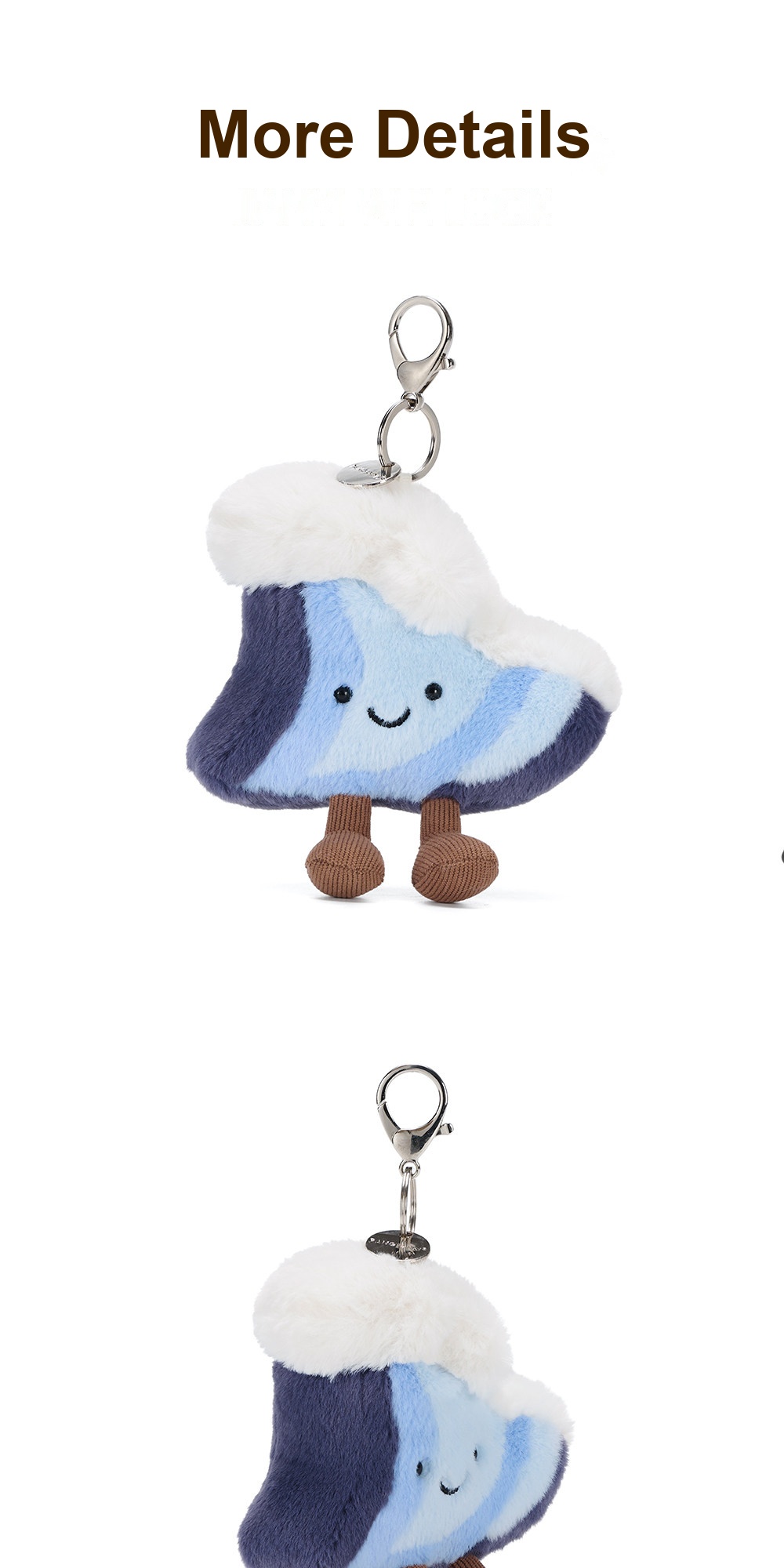 Ocean Wave Plush Charm