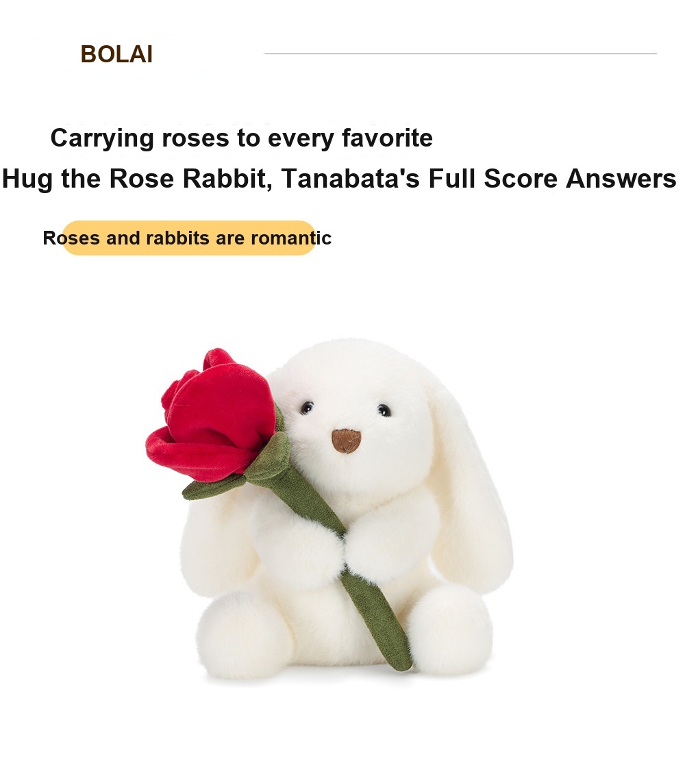 Rose Miko Bunny Plush