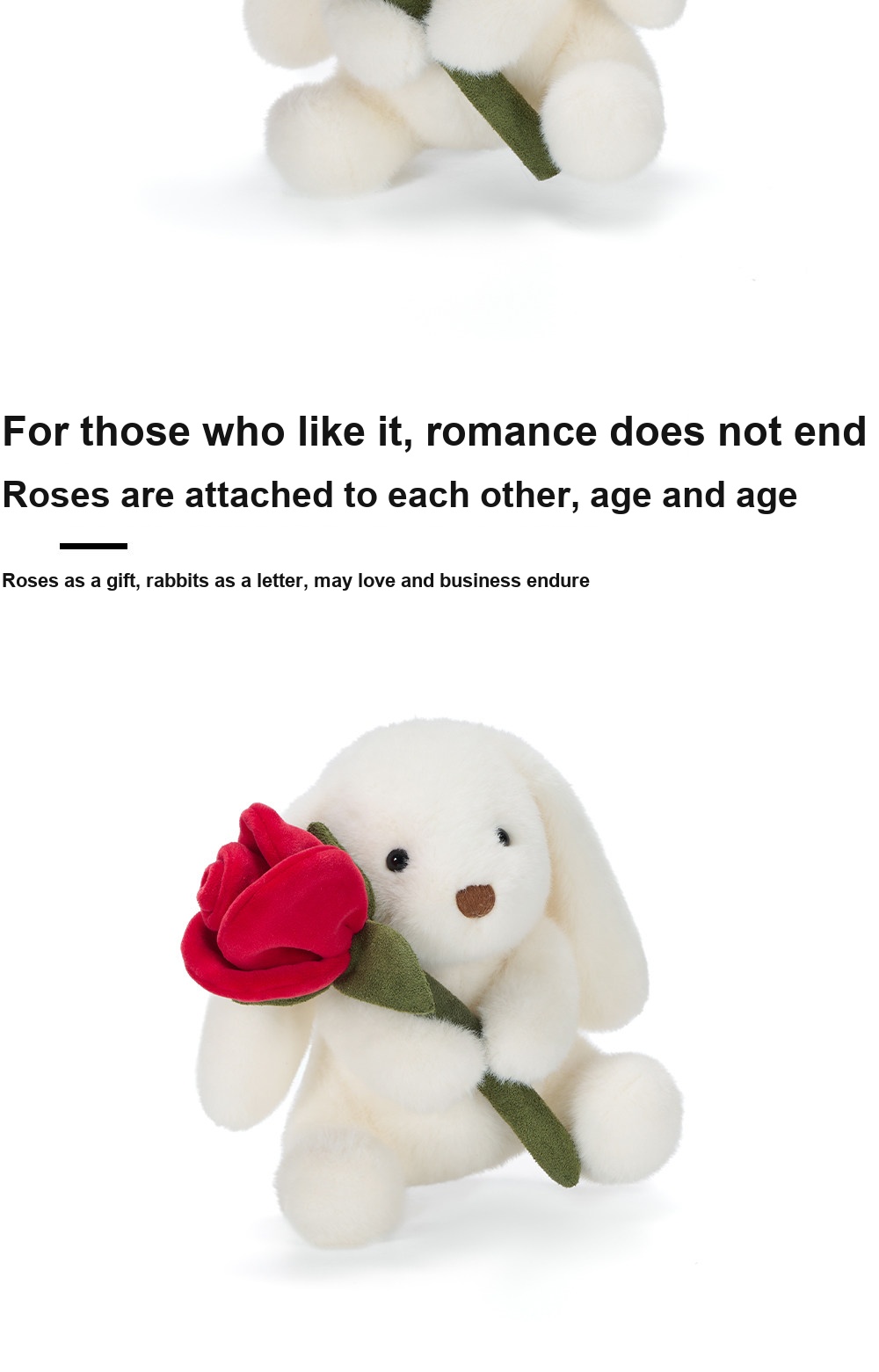 Rose Miko Bunny Plush