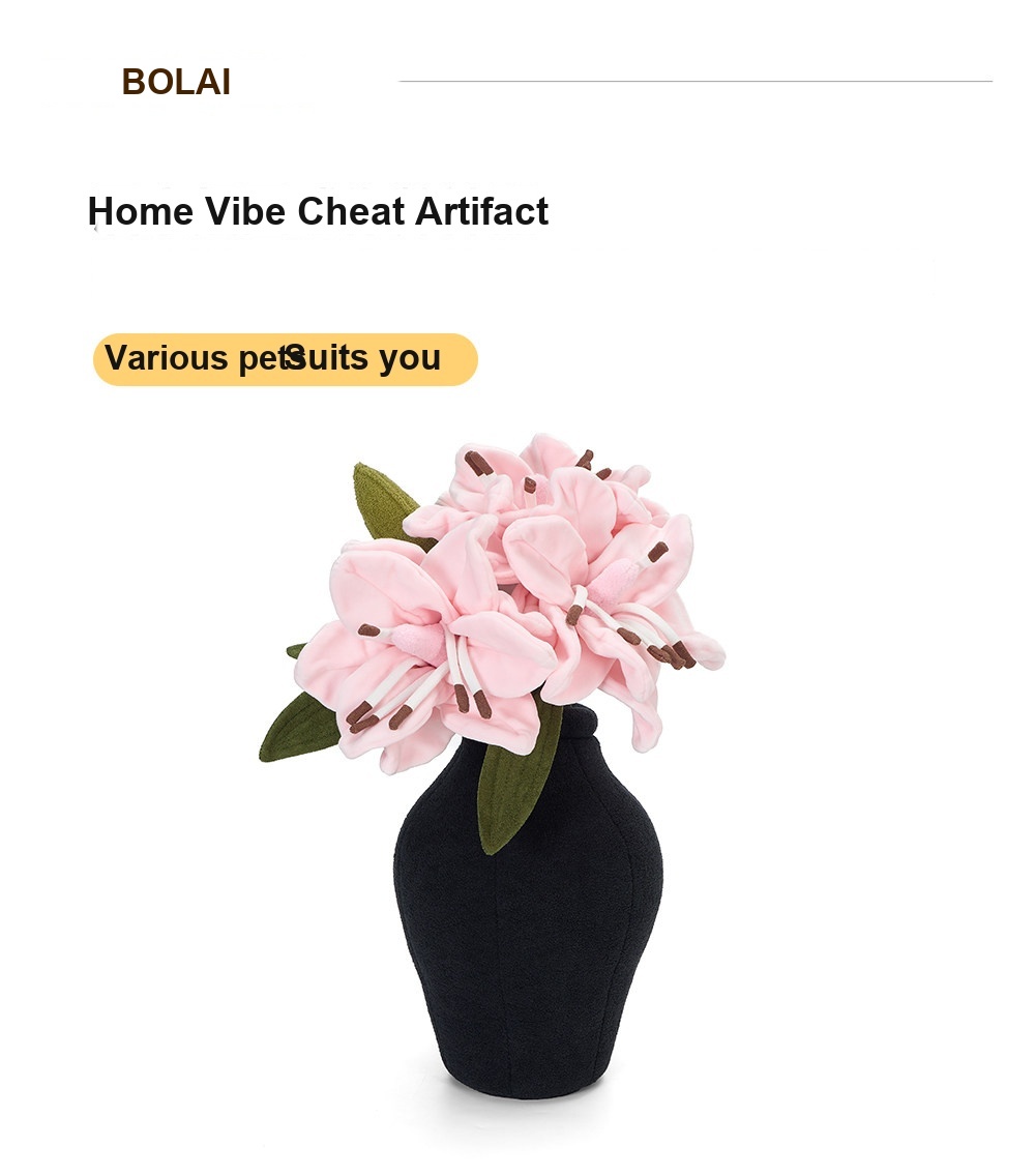 Lily Arrangement Series Plush Flower