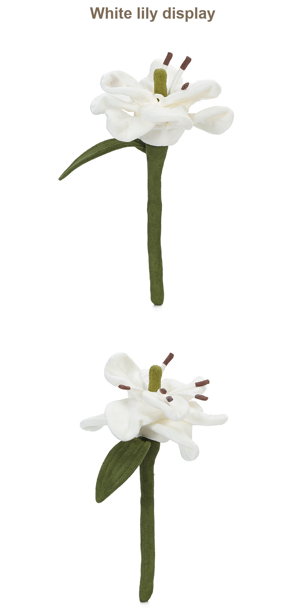 Lily Arrangement Series Plush Flower