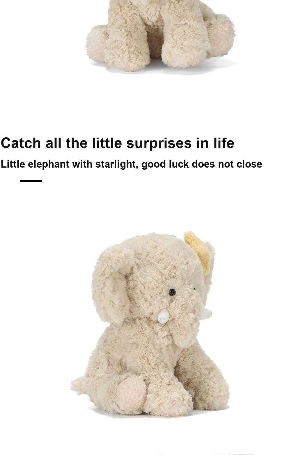 Star Syd Elephant Plush Toy