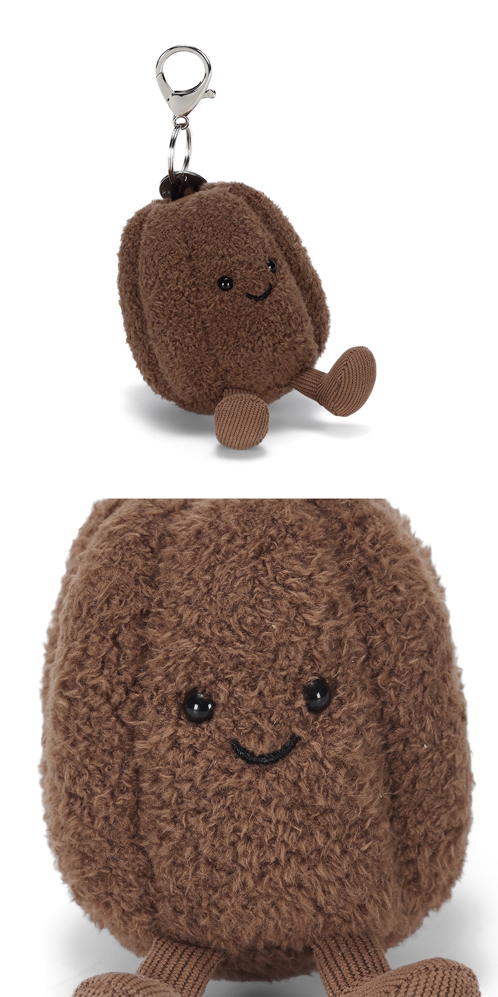 Chocolate Canelé Plush Charm