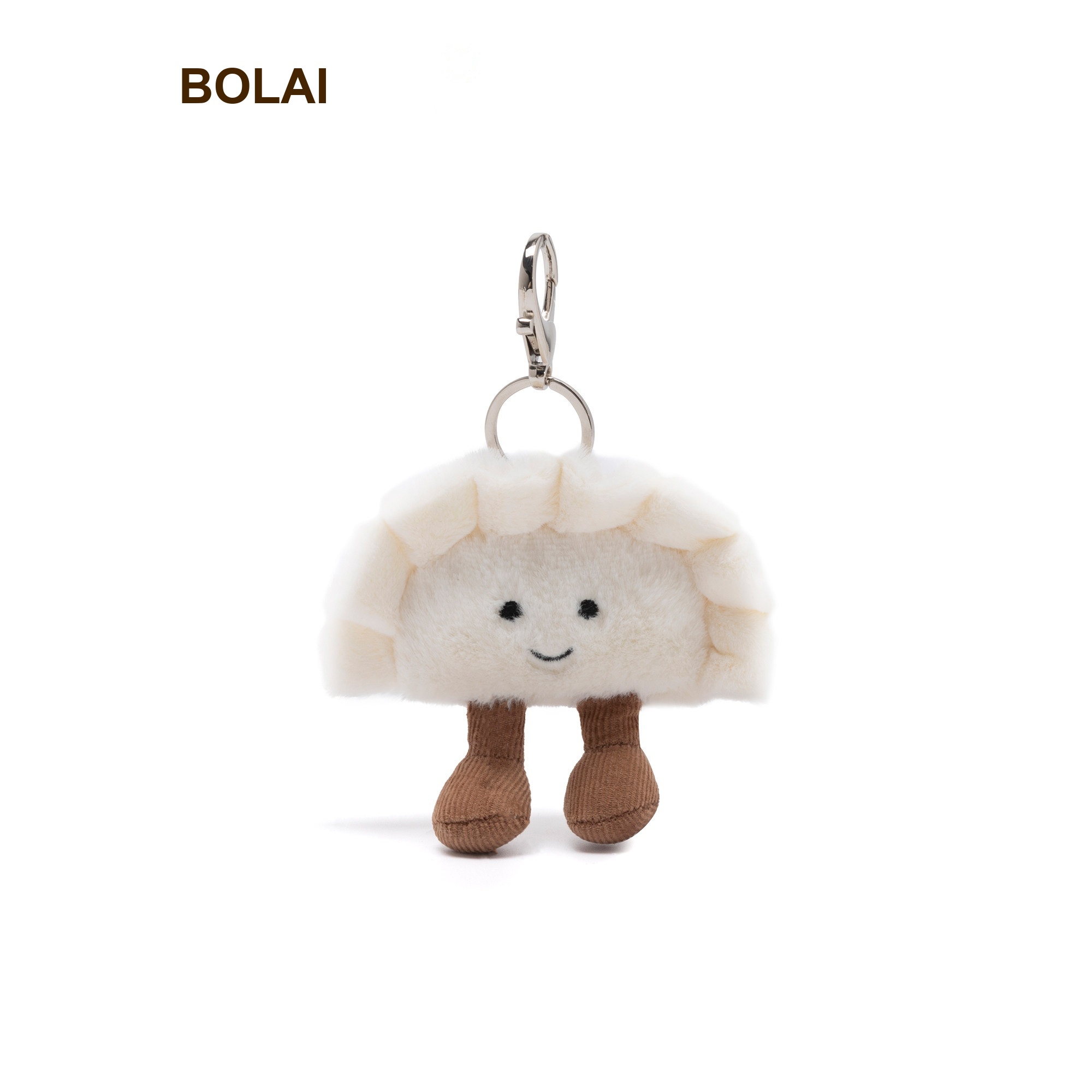 Smiley Dumpling Plush Charm