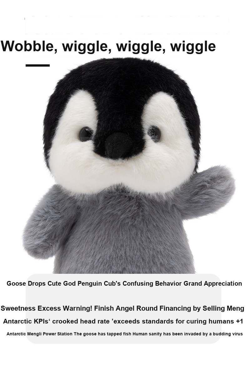 Emperor Penguin Baby Plush Toy