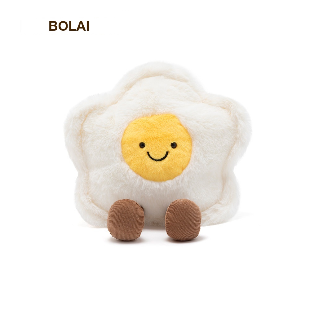 Star Fried Egg Plush Toy