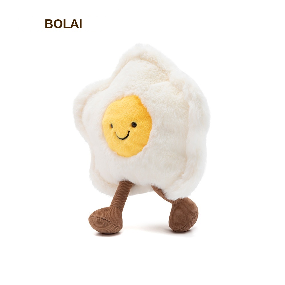 Star Fried Egg Plush Toy