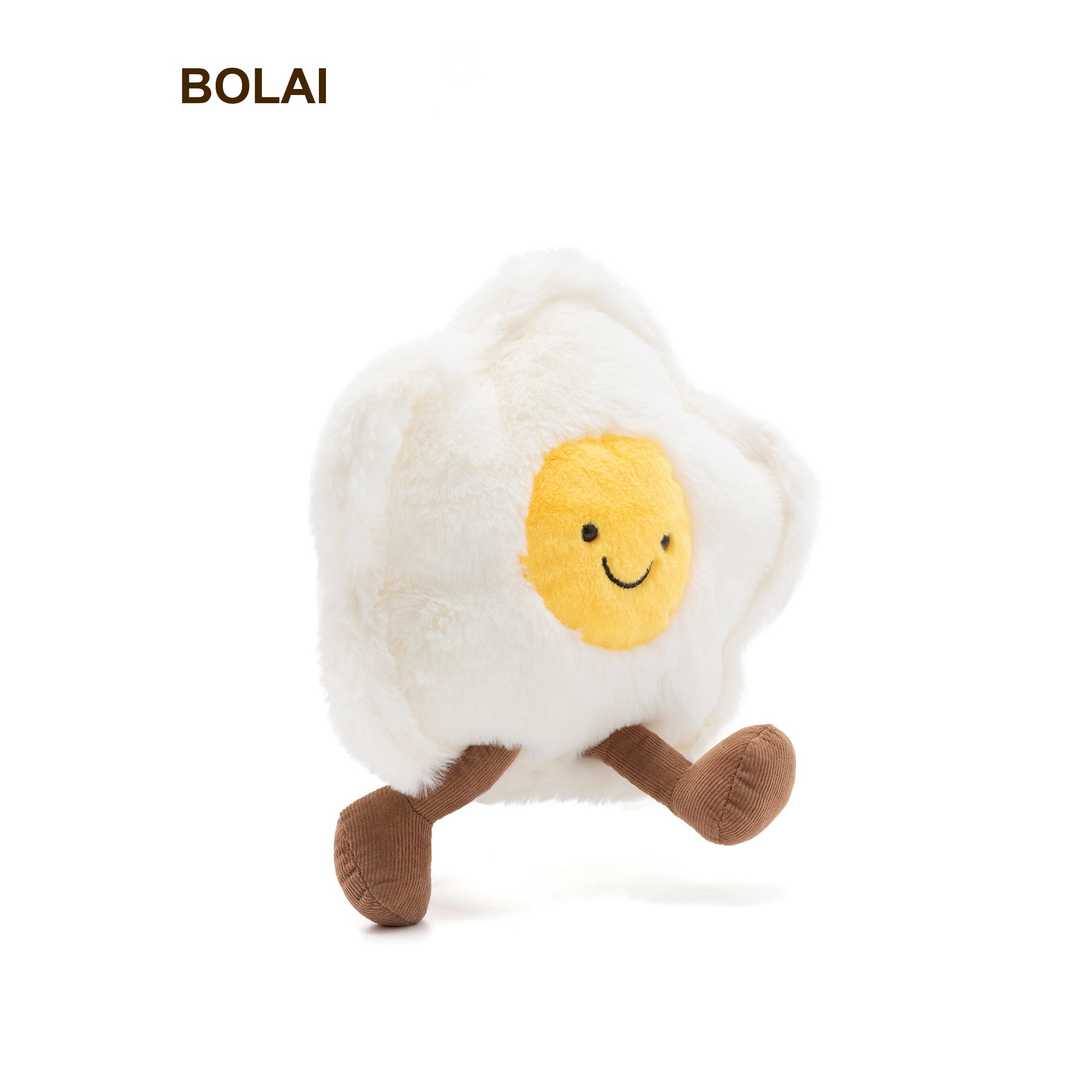 Star Fried Egg Plush Toy
