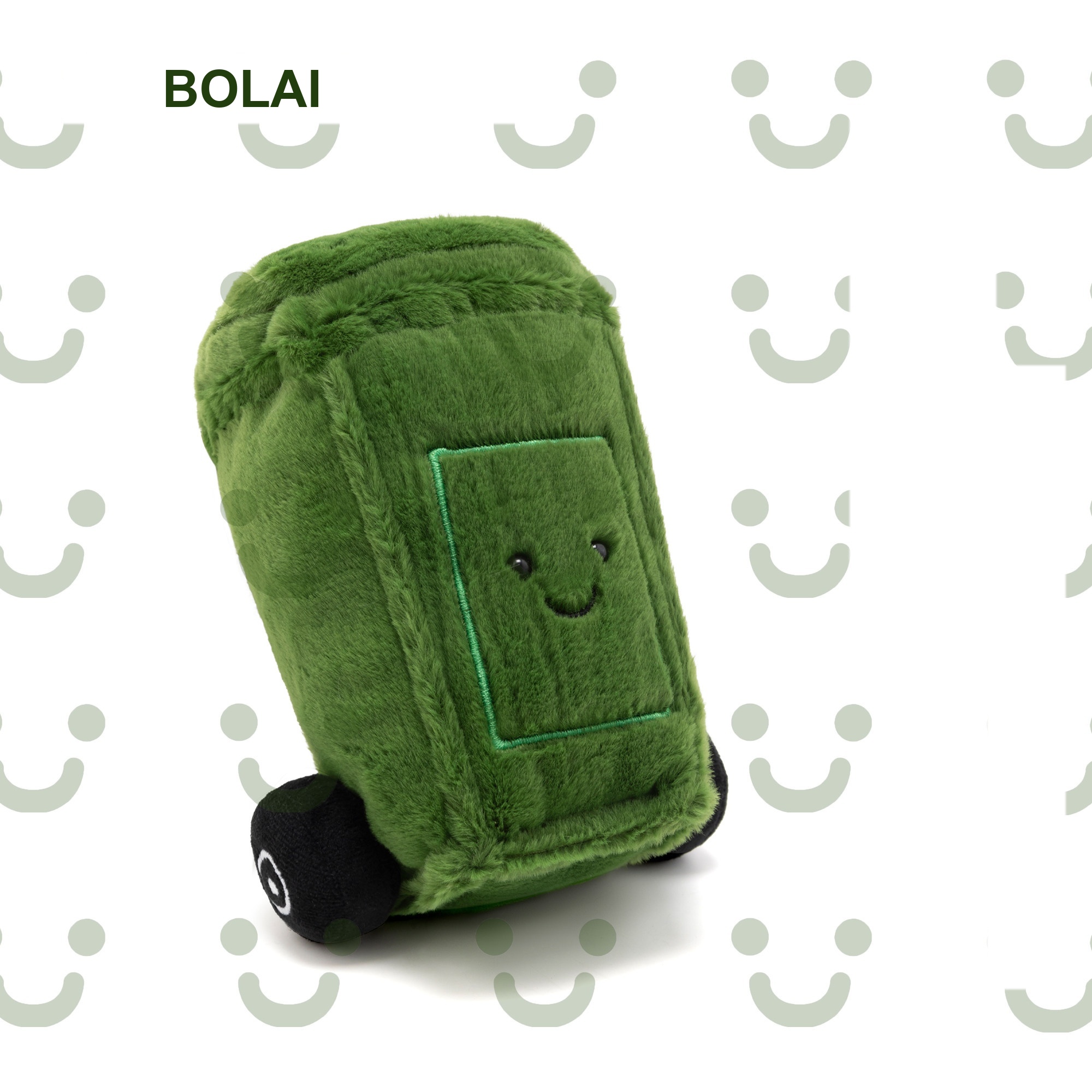 Mood Trash Bin Plush Toy