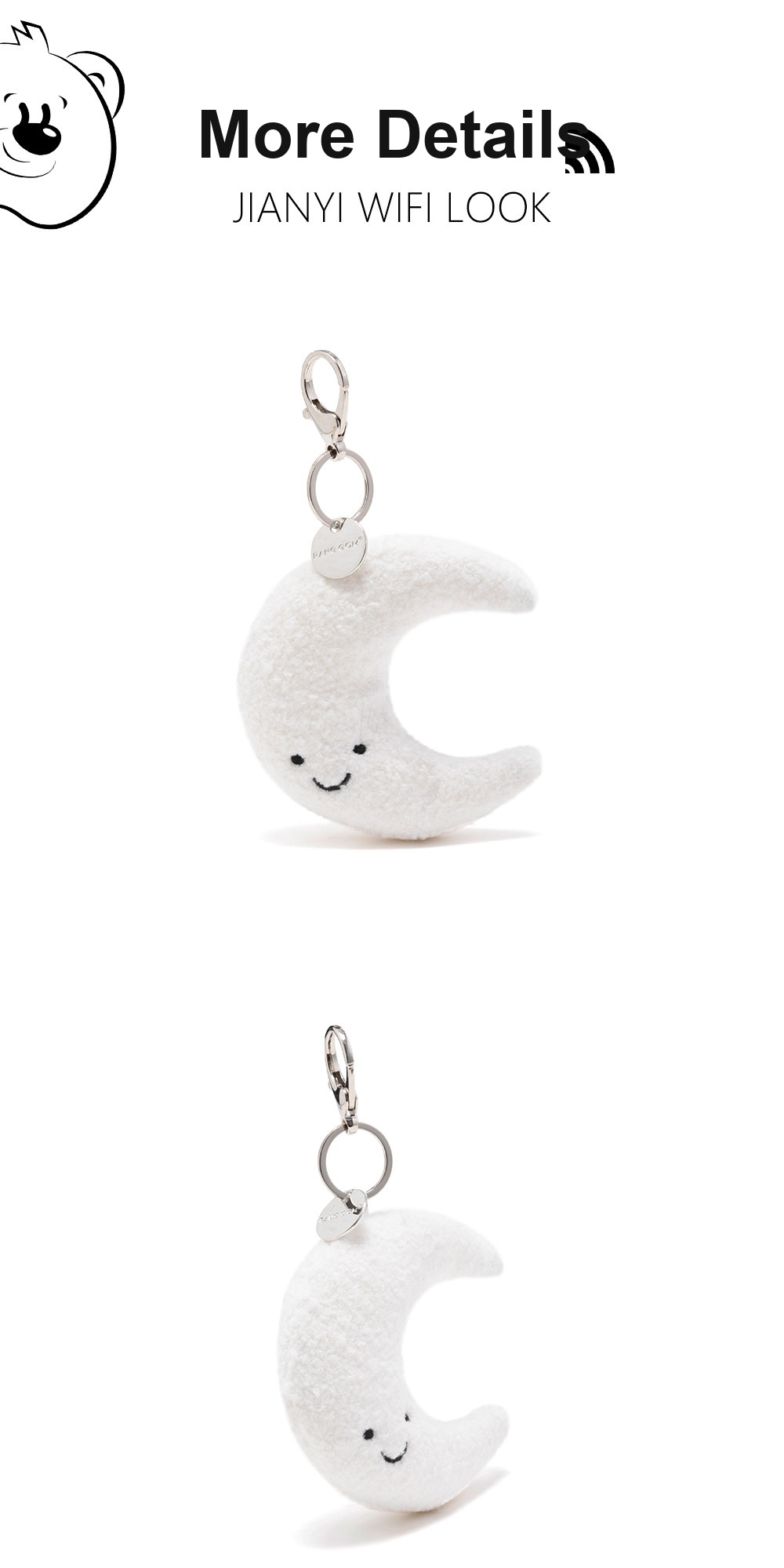 Moonlight Plush Charm